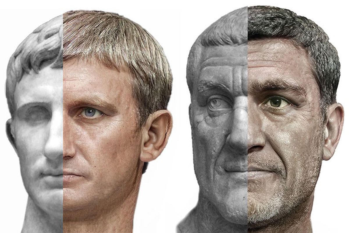 Transforming statues into photorealistic faces with AI